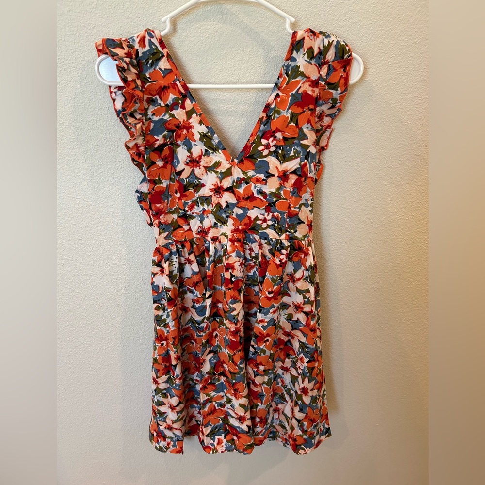 SHEIN Multicolor Floral Dress